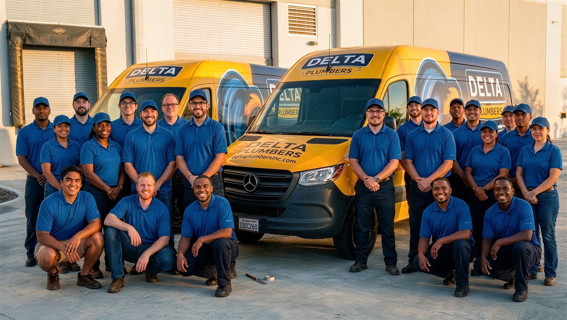 Delta Plumbers technician