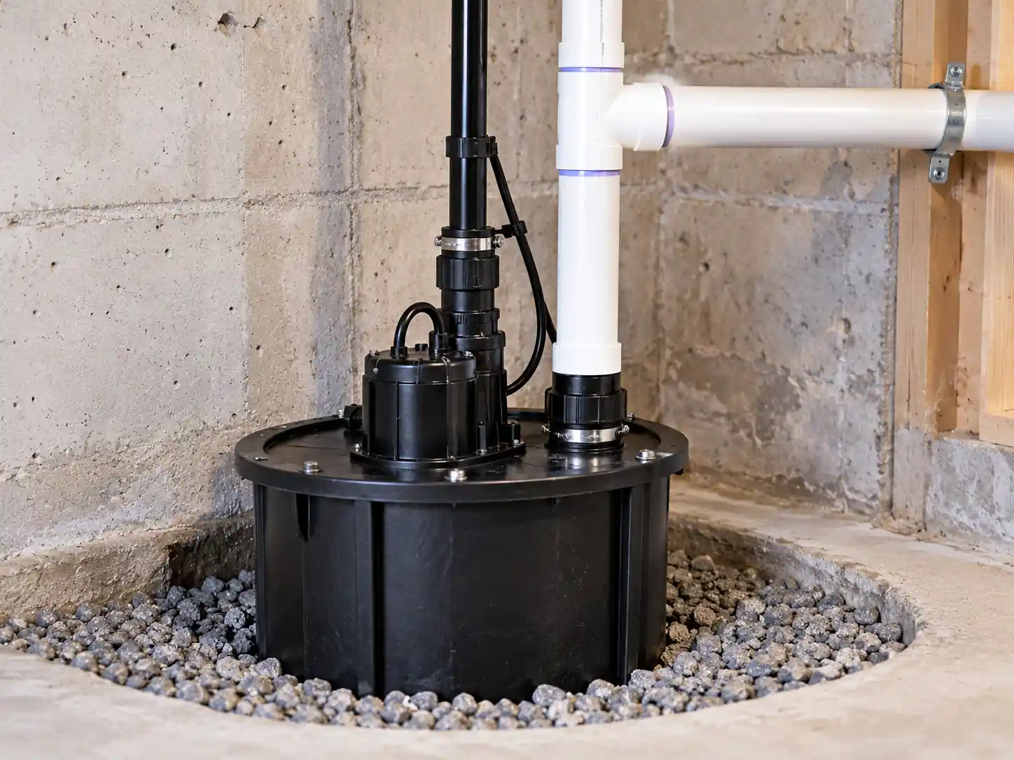 Weeping Tile Disconnection & Sump Pump Installation