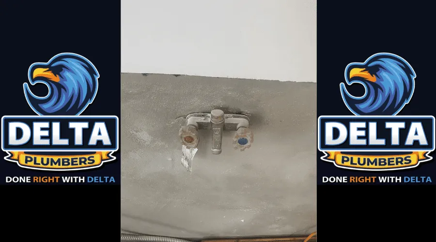 Are outside faucets connected to inside pipes - Delta Plumbers