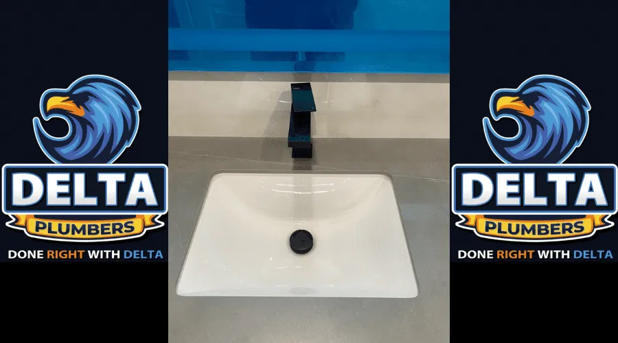 Why is water coming back up my bathroom sink - Delta Plumbers