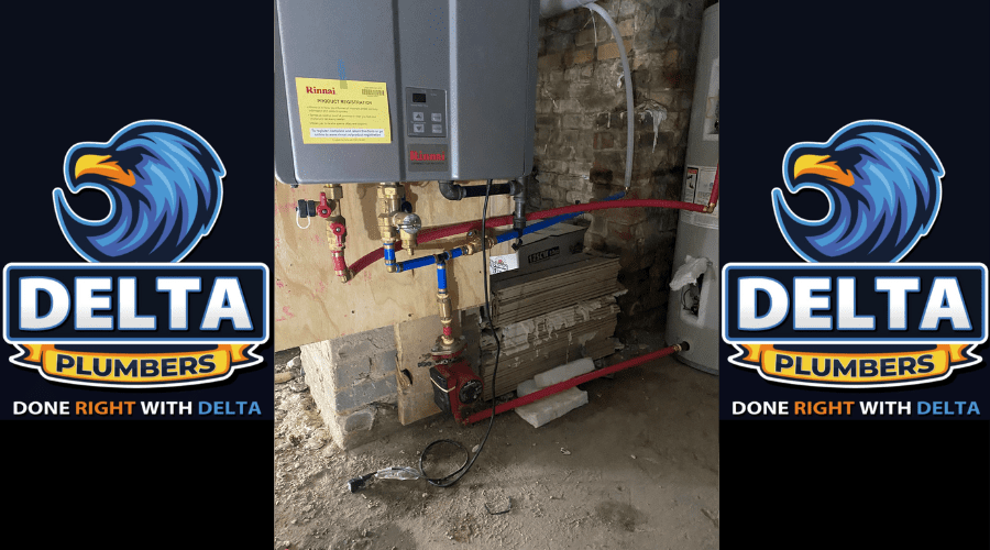 How do you know when a tankless water heater needs to be replaced - Delta Plumbers