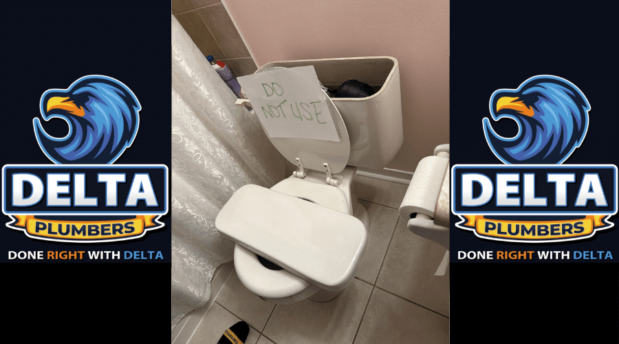What Happens if You Leave a Toilet Clogged for Too Long - Delta Plumbers