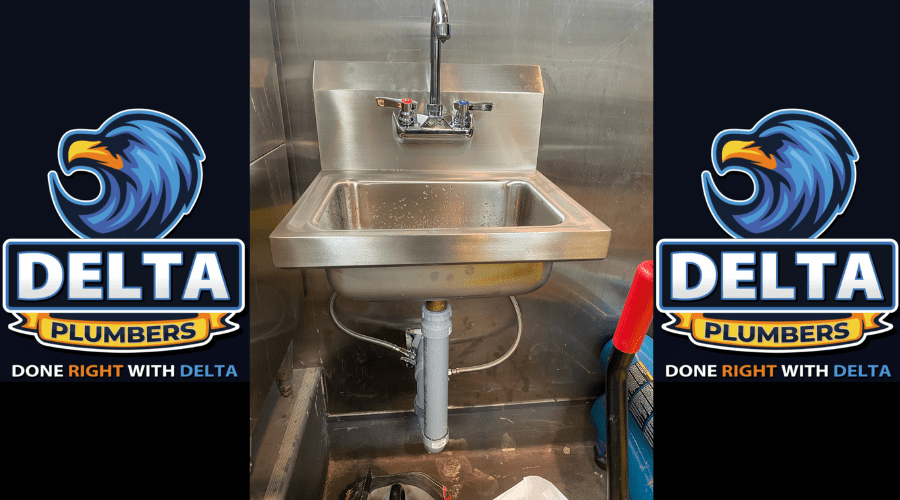 How Do You Connect a Washing Machine Waste Pipe to a Sink - Delta Plumbers