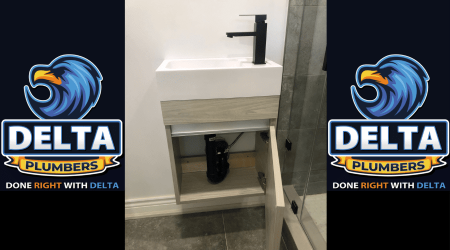 How Do You Secure a Sink Vanity to the Wall - Delta Plumbers