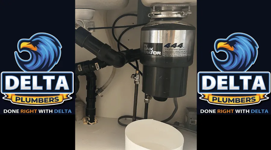 Clogged Garbage Disposal from Summer Food Waste - Delta Plumbers
