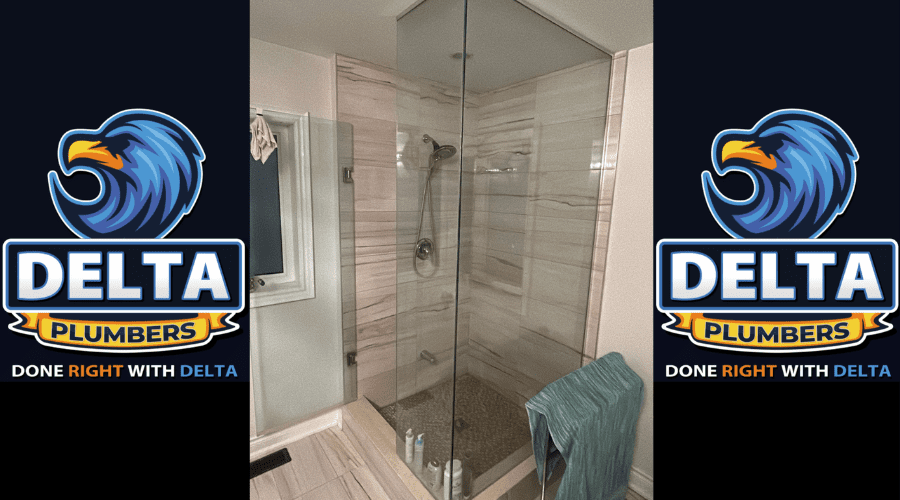Install a Walk-In Shower with Modern Plumbing - Delta Plumbers