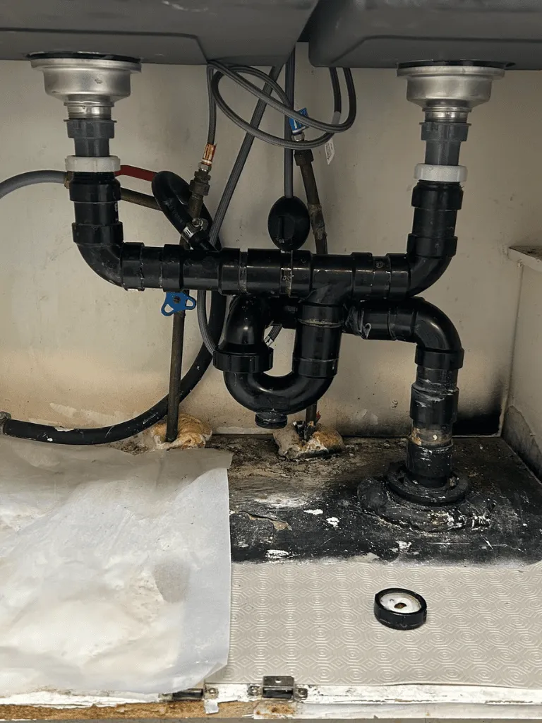 Kitchen Sink Drain Replacement Service in Barrie - Delta Plumbers