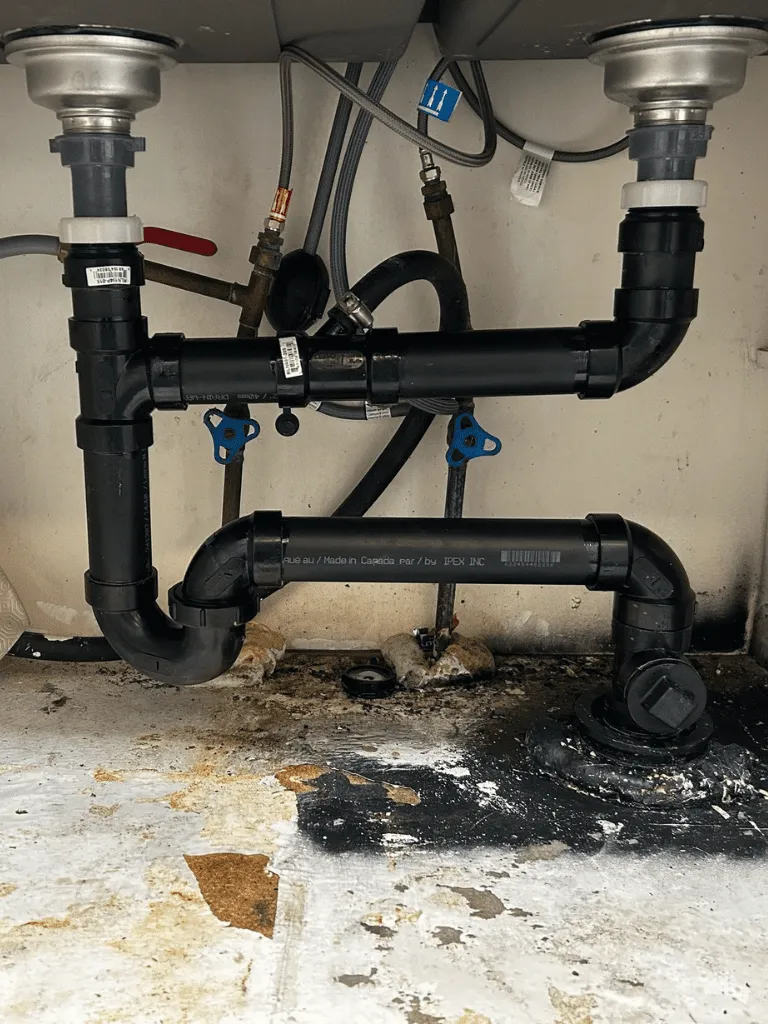 Old Kitchen Sink Drain Replacement Service Near Me in Niagara Falls - Delta Plumbers