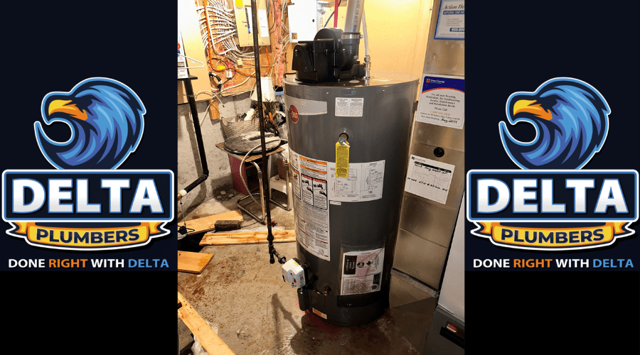 Should I Repair a 20-Year-Old Water Heater - Delta Plumbers