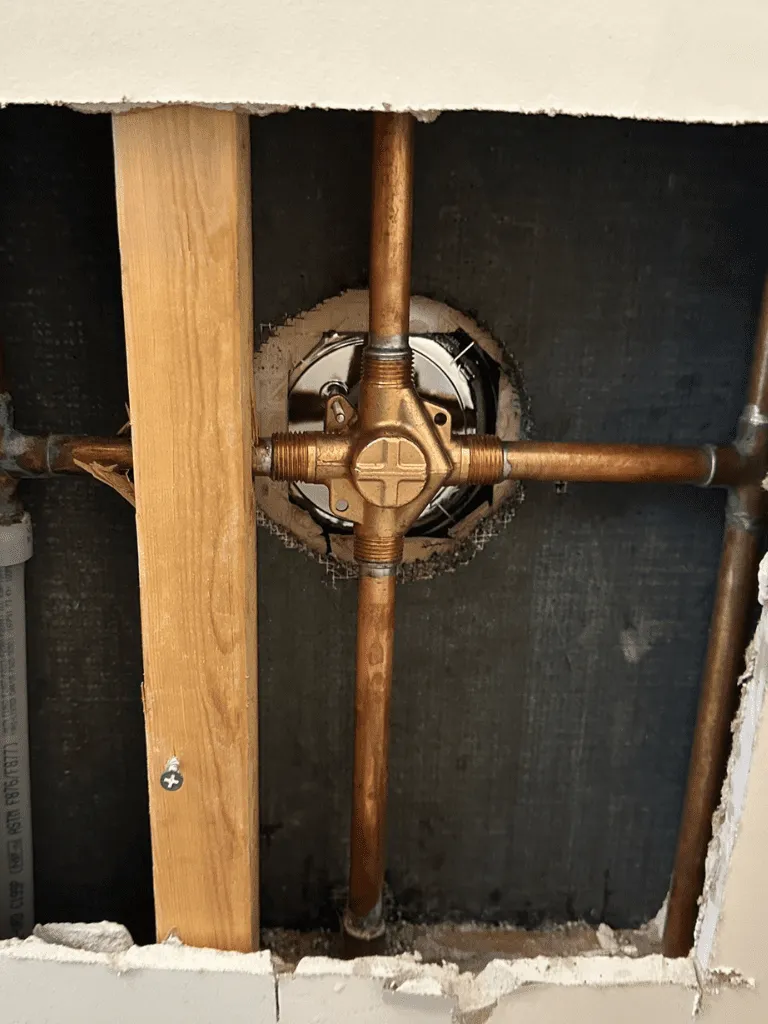 Shower Pipe Replacement Service in Belleville - Delta Plumbers