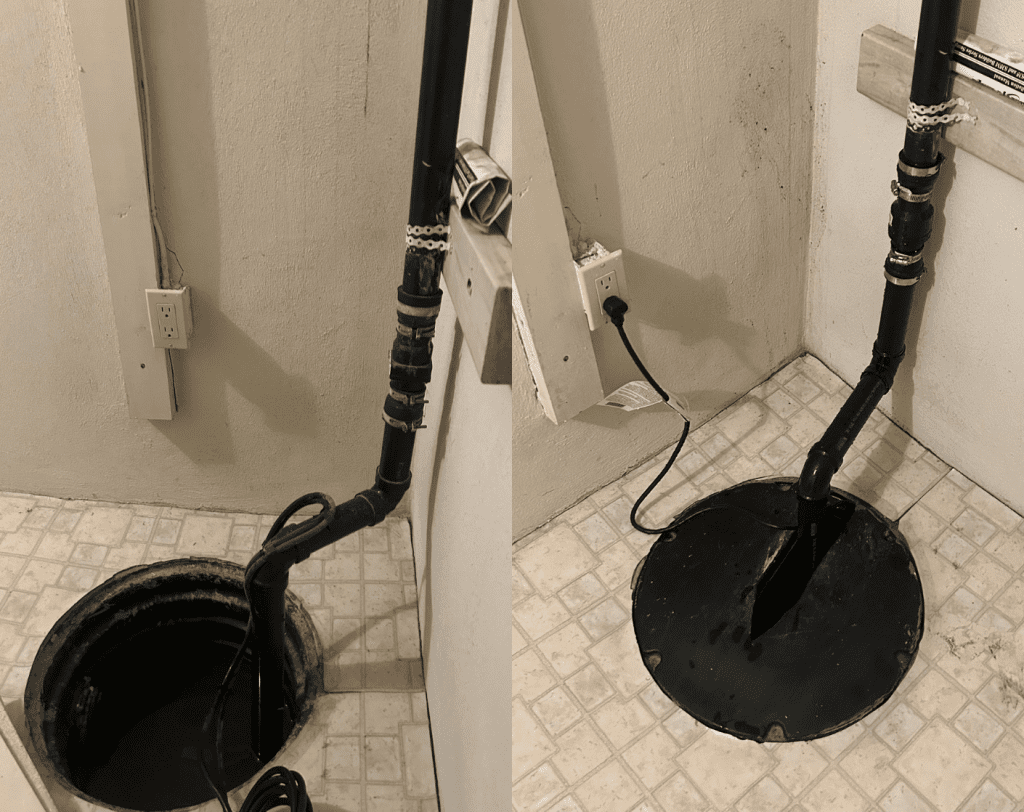 Sump Pump Installation