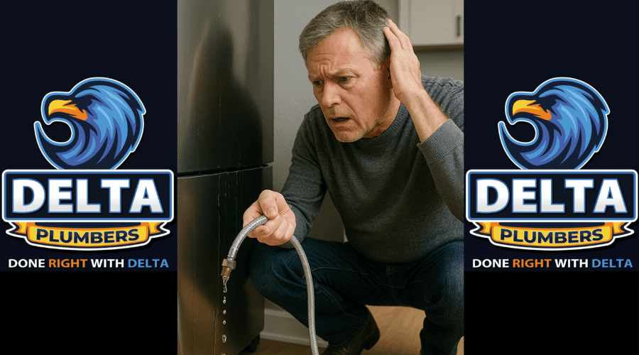 Risks of Ignoring an Aging Refrigerator Water Line - Delta Plumbers
