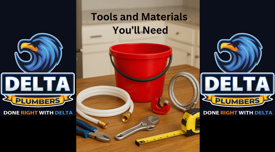 Tools and Materials You’ll Need - Delta Plumbers