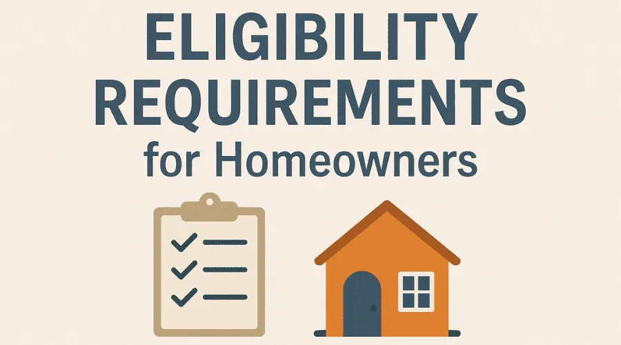 Eligibility Requirements for Homeowners - Delta Plumbers