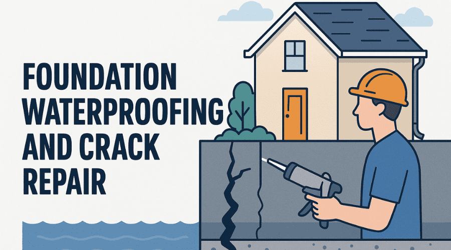 Foundation Waterproofing and Crack Repair - Delta Plumbers