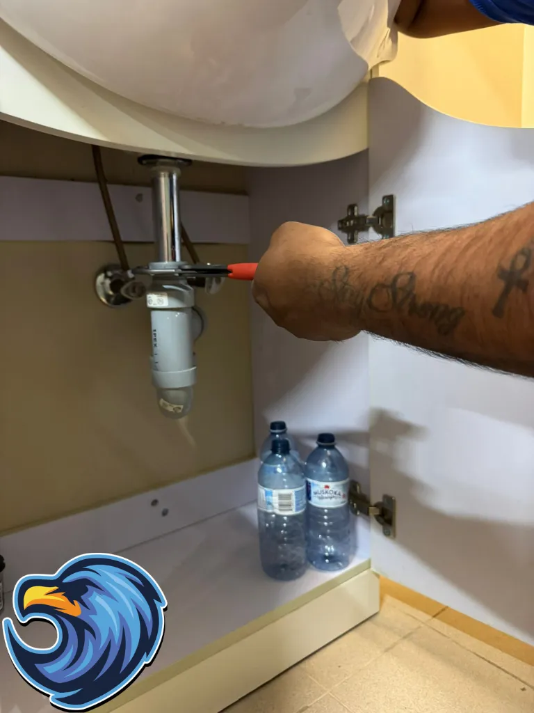 Bathroom Sink Drain Repair Service by Delta Plumbers in Etobicoke