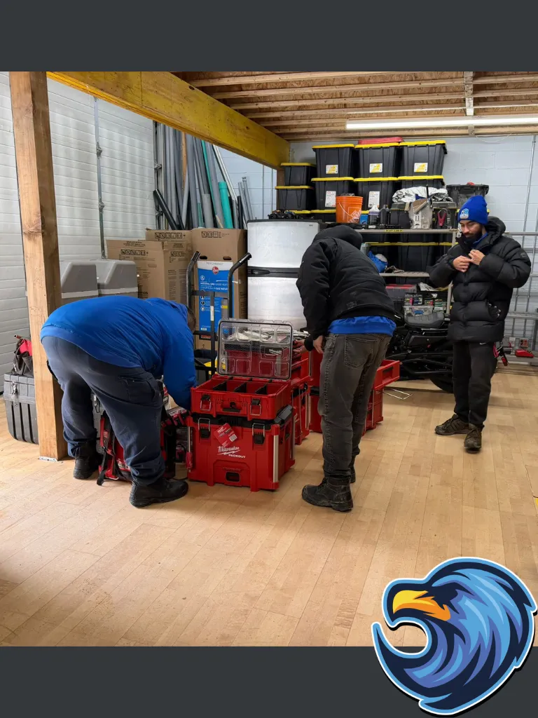Plumbing Team with Plumbing Tool - Delta Plumbers in Etobicoke