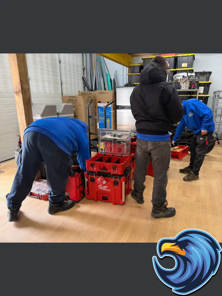 Plumbing Team with Plumbing Tools - Delta Plumbers of Toronto